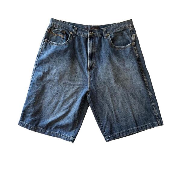 Men's 42 Oversized Koman Denim Shorts - Picture 1 of 2